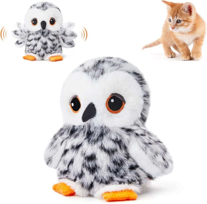 Cat Toy USB Rechargeable Electronic Pet Toys Flapping Bird