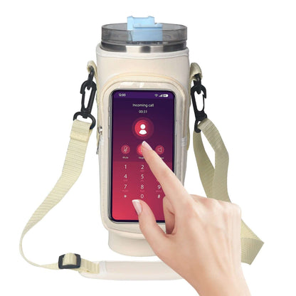 40oz Tumbler Sleeve with Phone Holder