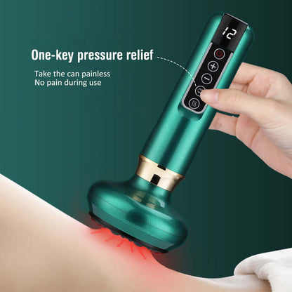 Electric Cupping Device with heating and massage functions