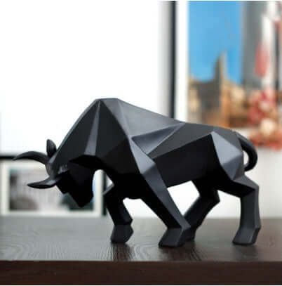Modern Bull Home Decoration Piece