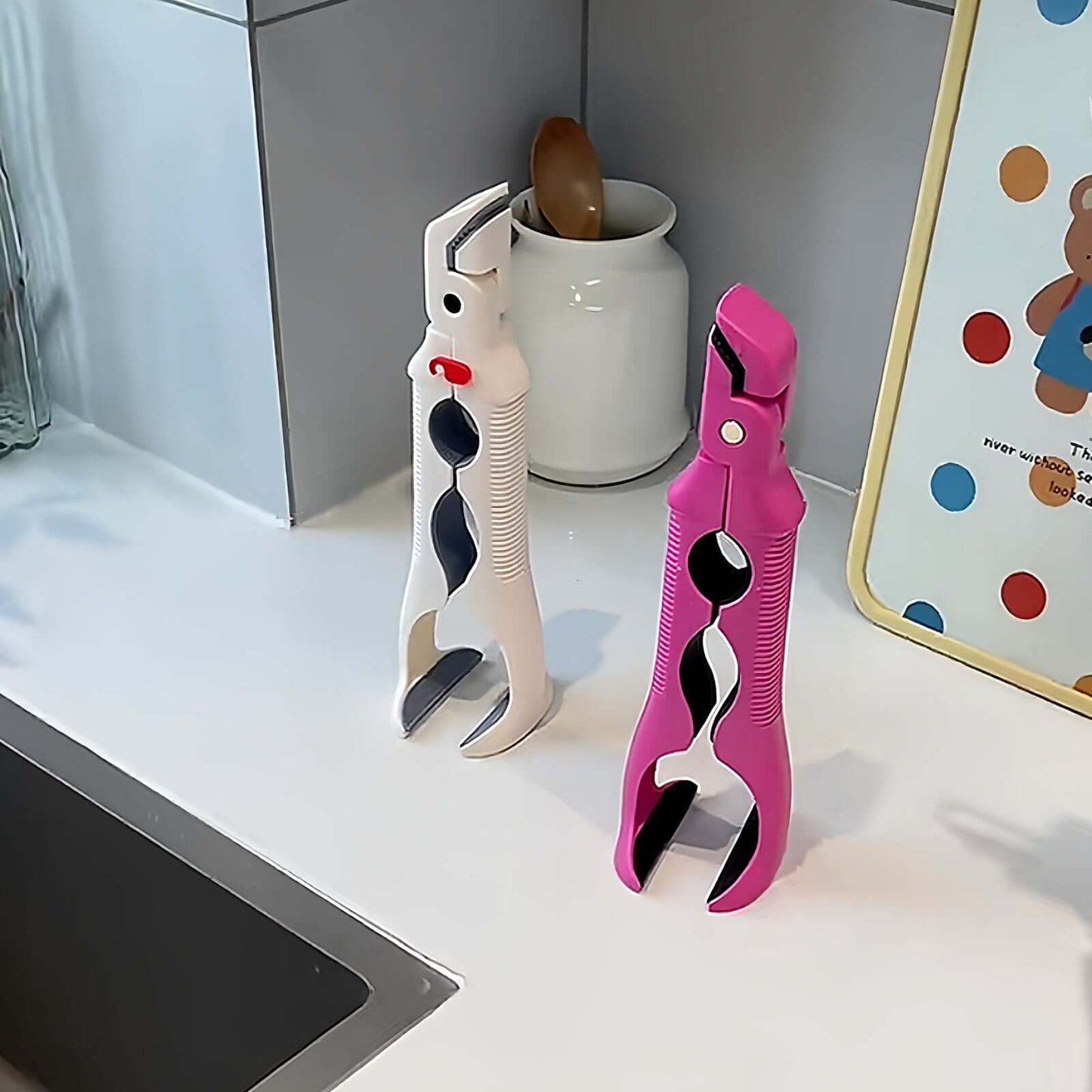 3-in-1 anti-scalding hot bowl gripper for kitchen use