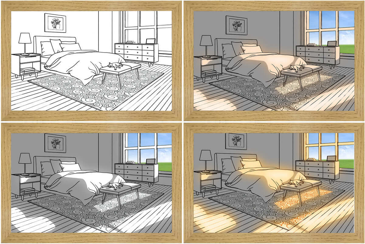 Room Painting & Lighting Inspiration 2025