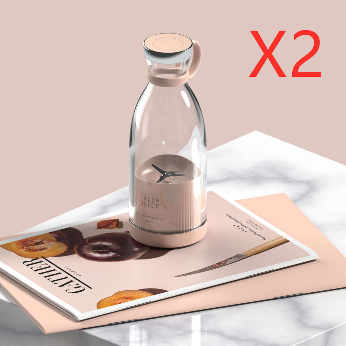  Portable Smoothie Blender USB Rechargeable for Travel