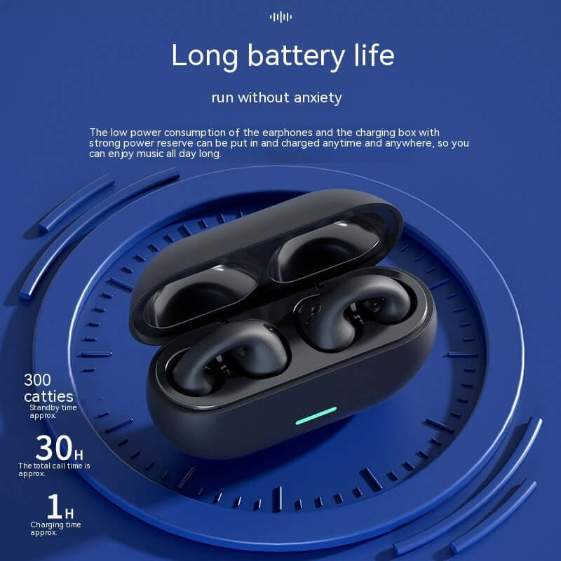 Latest Wireless Ear Clip Bluetooth Headset 