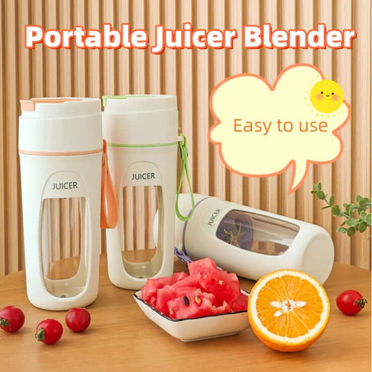 Portable Blender USB Rechargeable Juicer Cup for Outdoors