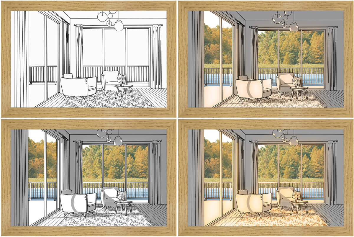 Room Painting & Lighting Inspiration 2025