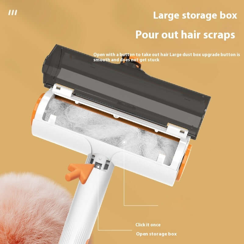 Pet Hair Removal Roller 2 In 1 Portable Washable Brush 