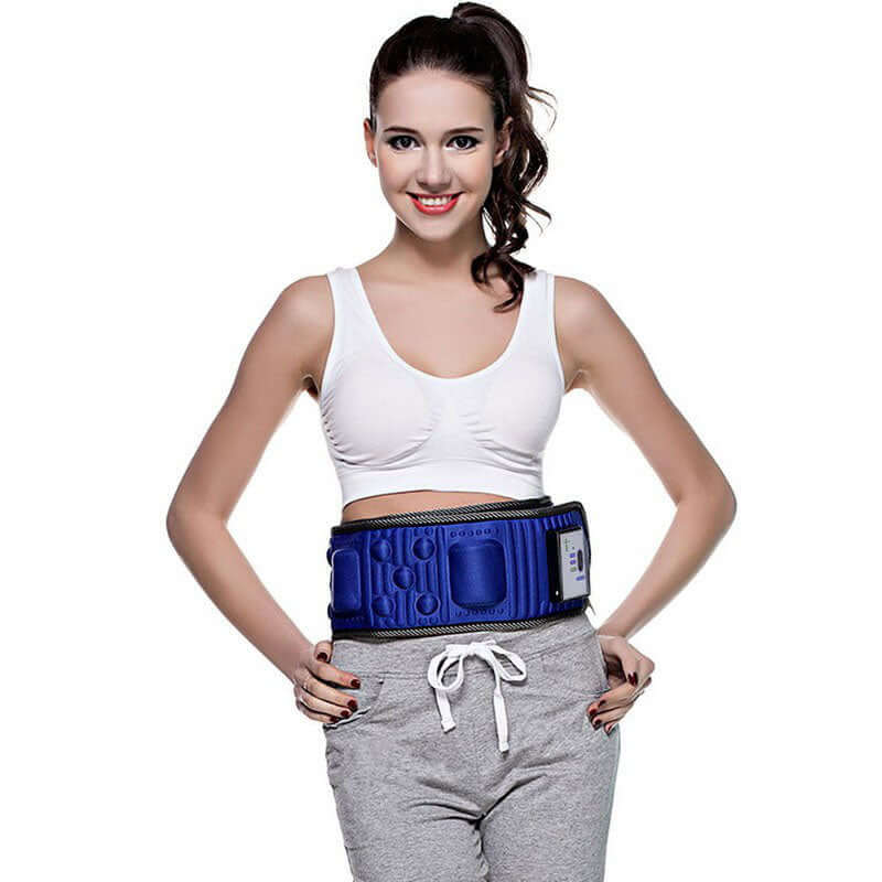 Waist Slimming Massage Belt with 5 Motors & Heat