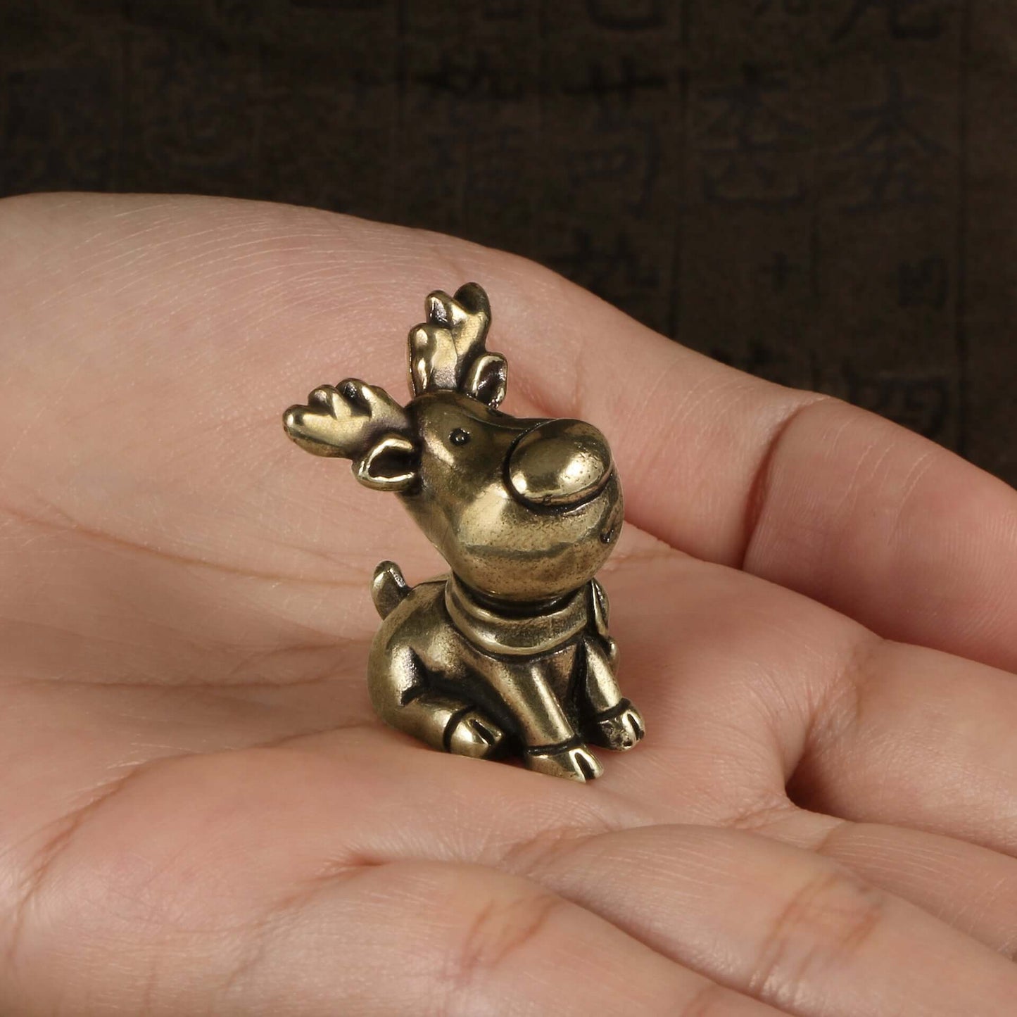 Christmas Sled Antique Brass Ornaments & Crafts