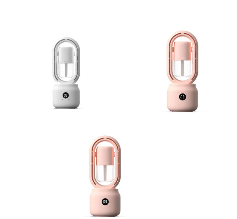 Summer Mist Electric Fan – USB Portable & Bladeless