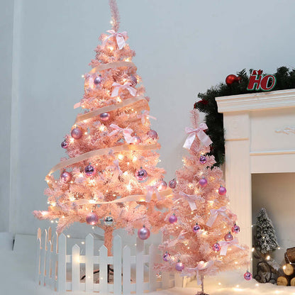 Pink Christmas Tree Decorations