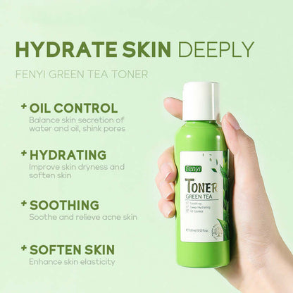 Skin Care Green Tea Toner 100ml Moisturizing Lotion