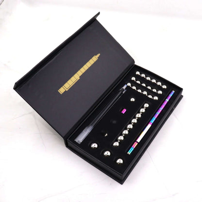 Stress reducer gift box with magnetic pen and stylus