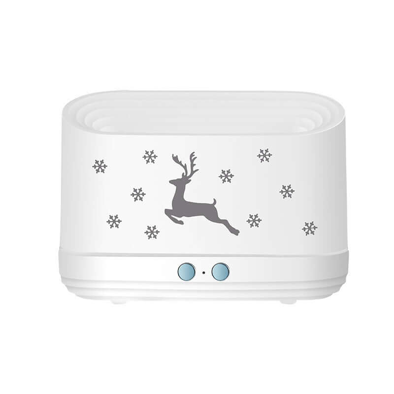 Elk Flame Humidifier – LED Cool Mist Aroma Diffuser