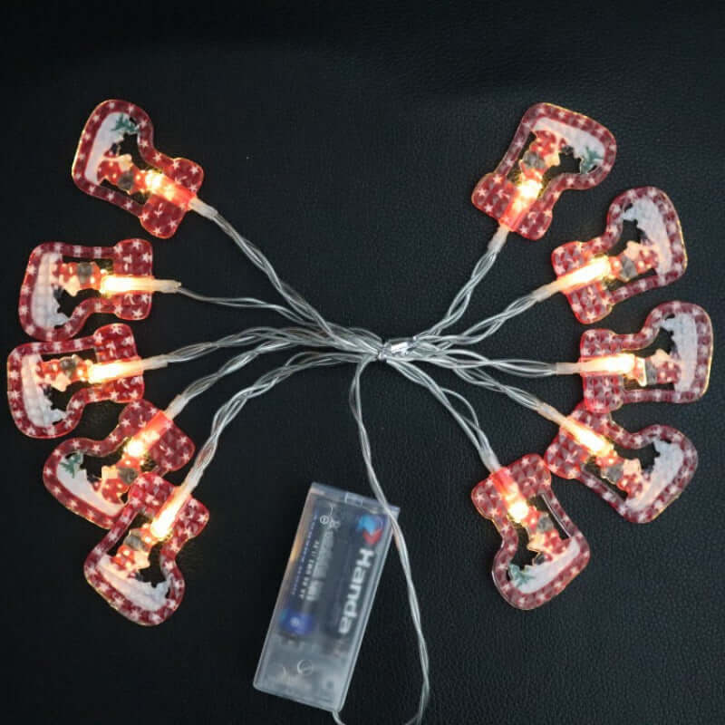 New LED Lighting Chain Christmas Tree Snowman Man Decoration