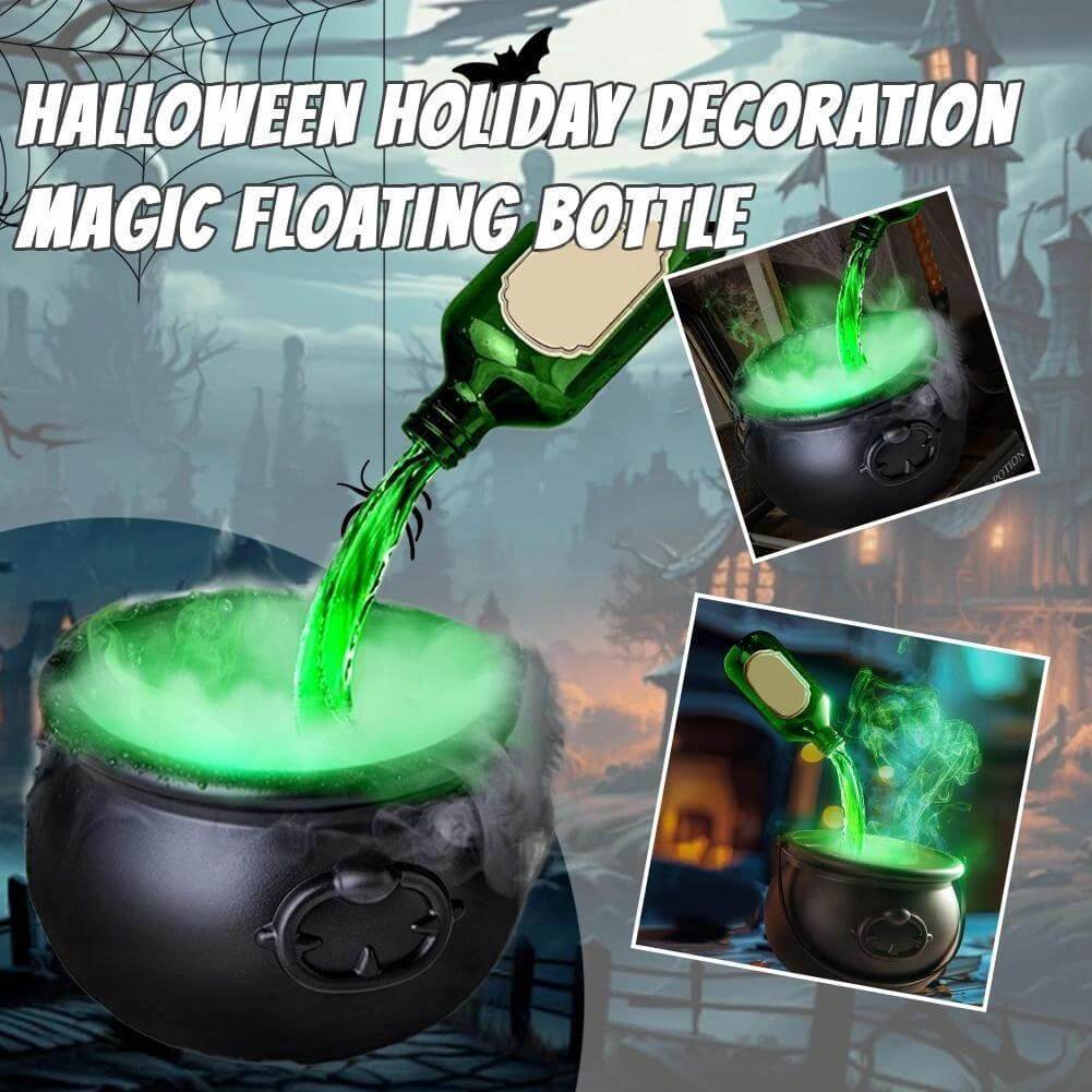 Halloween Black Wizard Bowl Magic Float Bottle 