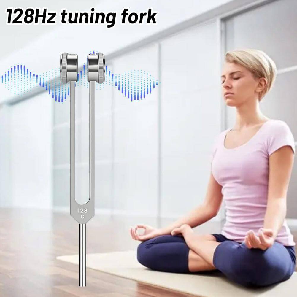 Therapy Tool Weighted Sound 128 Hz Tuning Fork 