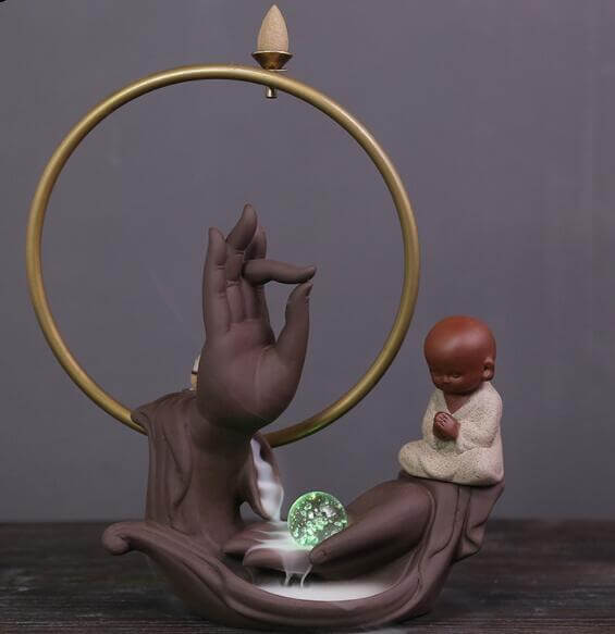 Backflow Incense Burner Home Living Room Aroma Decoration