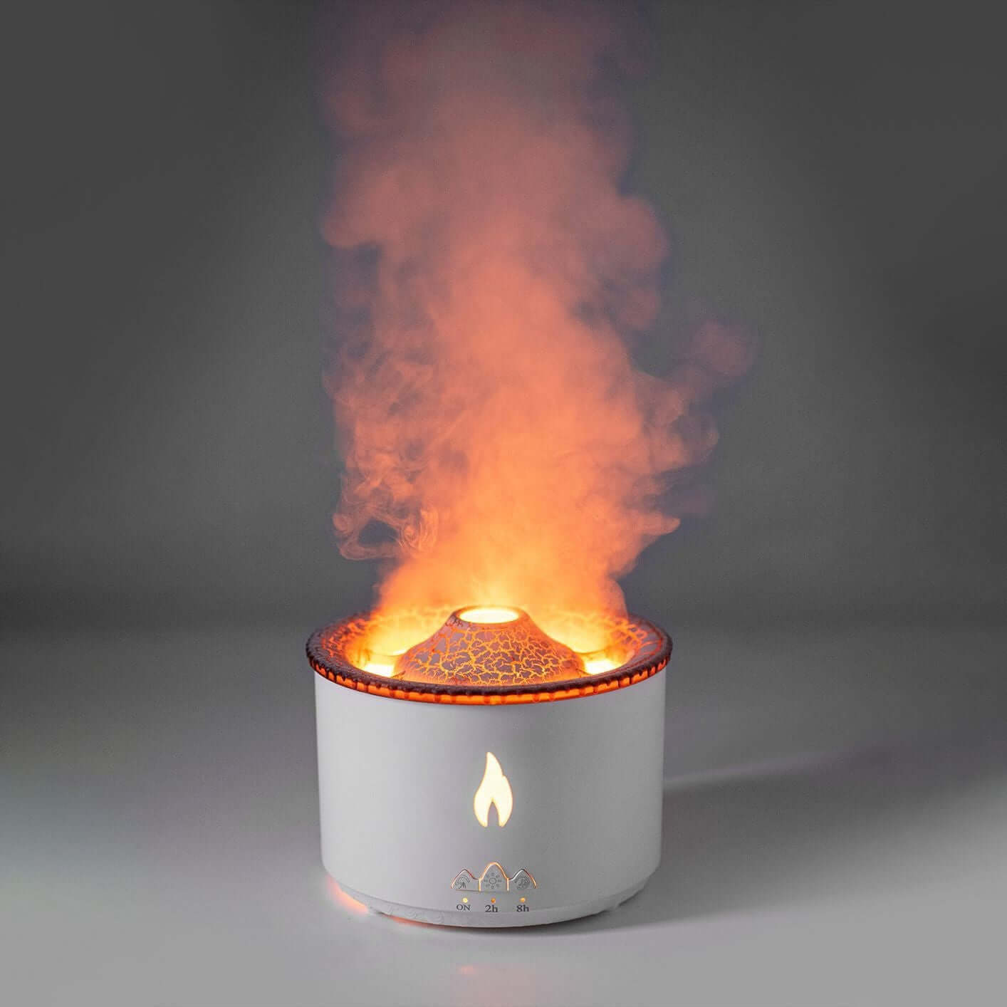 Volcano Flame Diffuser  Essential Oil Humidifier & LED