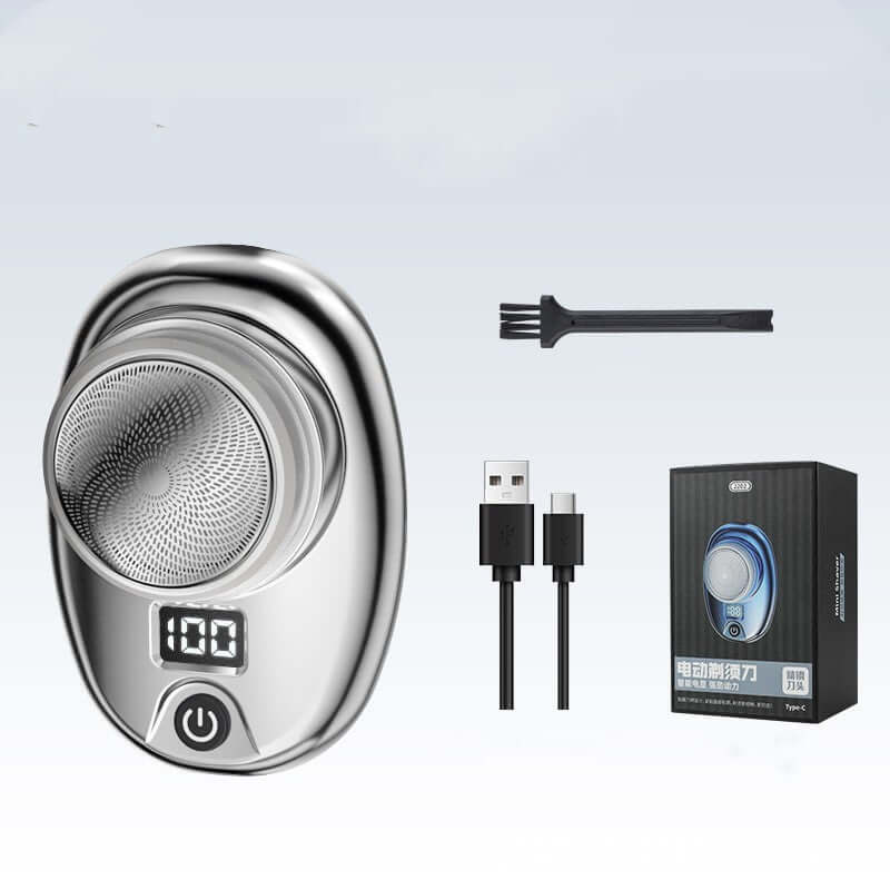 Mini Electric Shaver Portable Waterproof Travel for Men