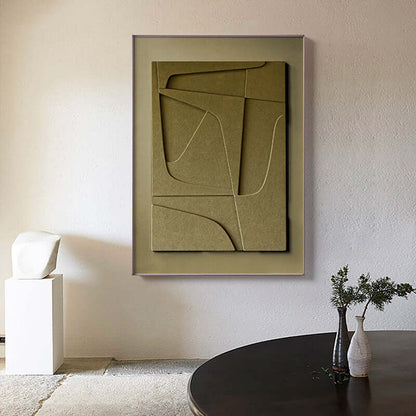 Three dimensional Abstract Painting