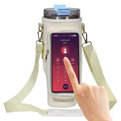 40oz Tumbler Sleeve with Phone Holder
