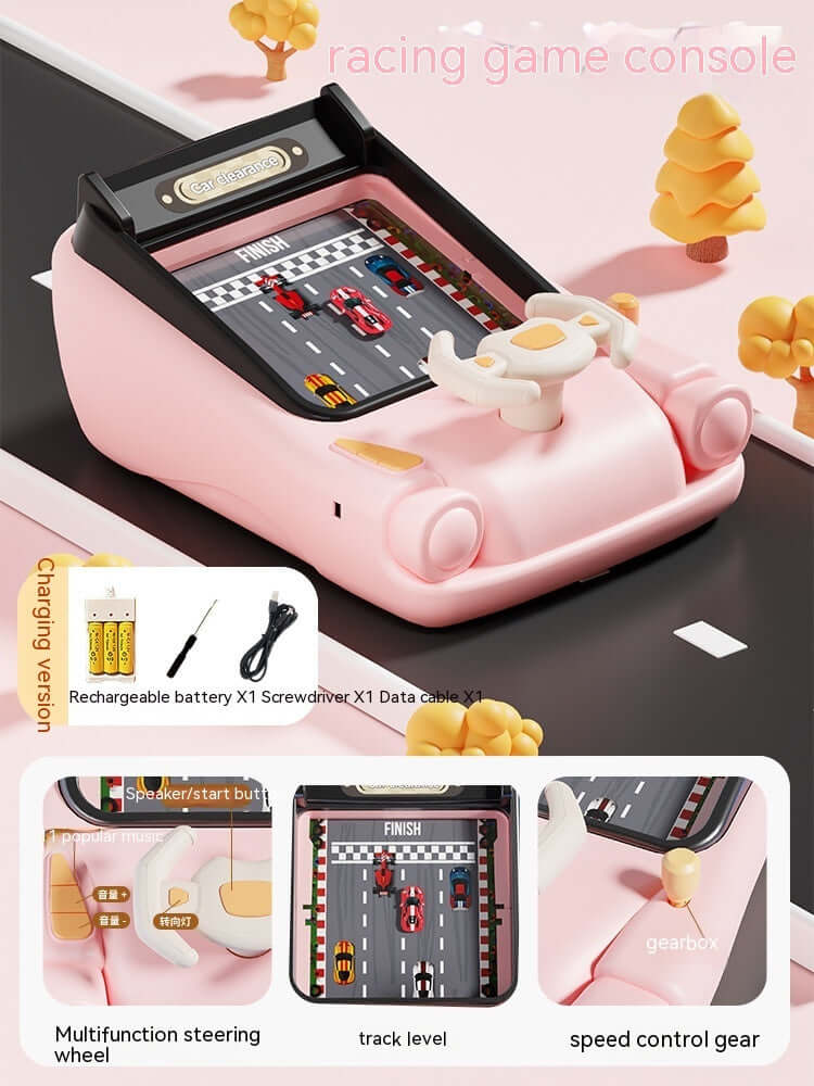 Children's Racing Car Adventure Steering Wheel Toy