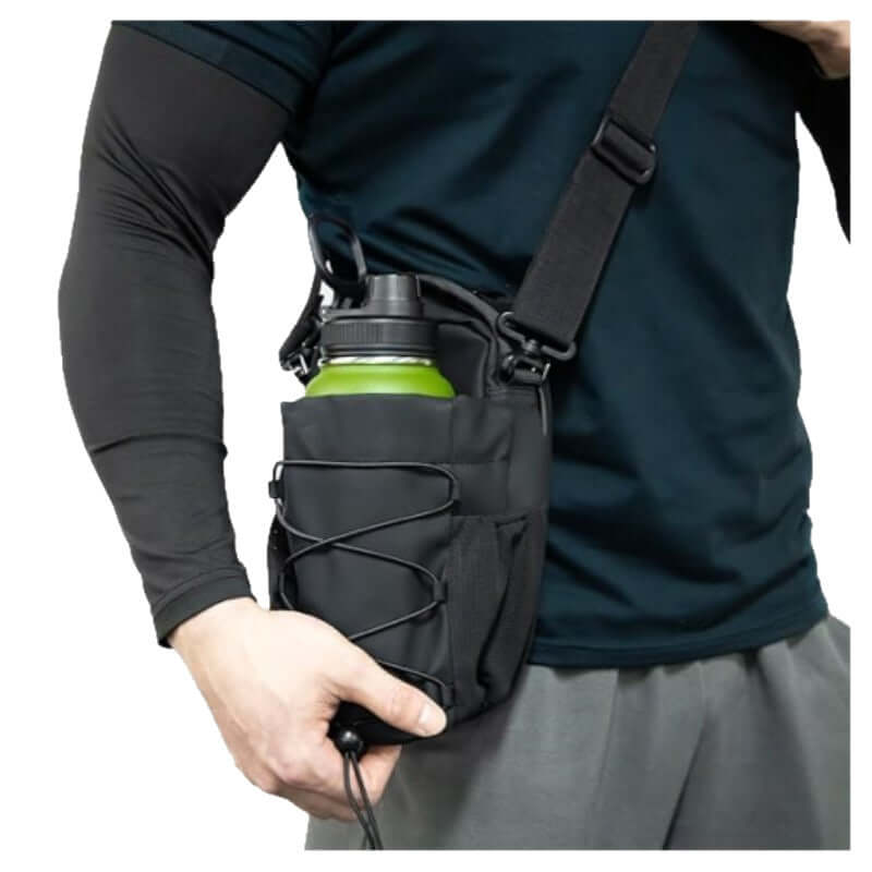 Hands Free Magnetic Gym Bag & Bottle Holder for Men & Women