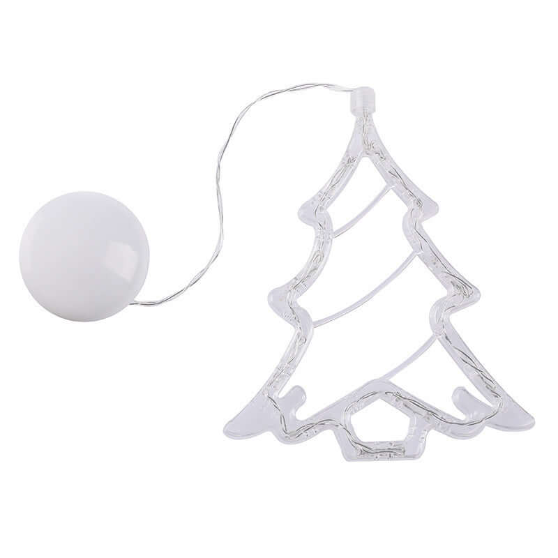 Christmas LED Suction Cup Chandelier Santa Claus 