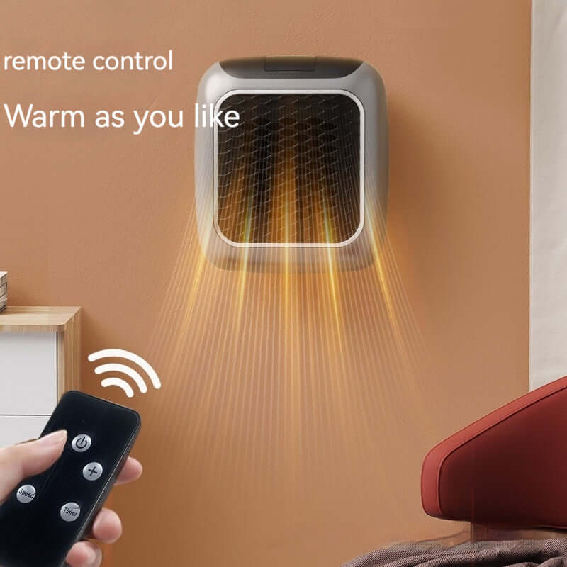 Mini Mini Fan Heater Wall-mounted Dormitory Warm Artifact