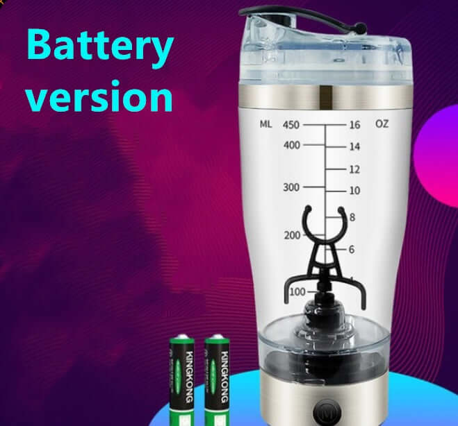 Electric Protein Shake USB Shake Bottle Milk Coffee Blender 