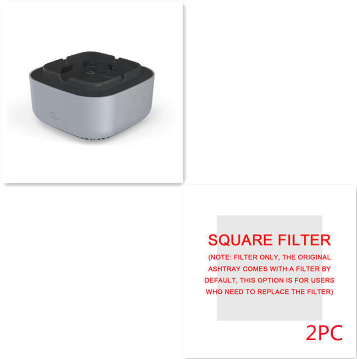 Practical smoke purifier ashtray