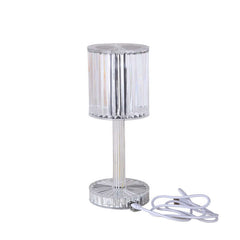 Crystal Table Lamp Romantic LED Warm Light for Home Decor