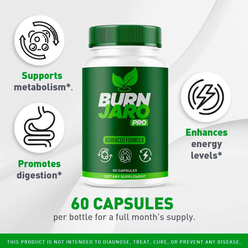 Natural fat burner health supplement capsules