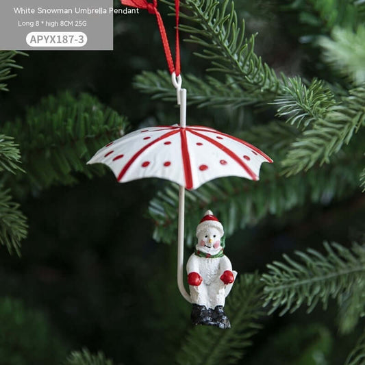 Christmas Hot Air Balloon Pendant Decorations Tree Hangings