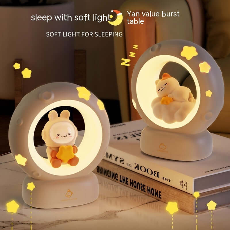 Small Night Lamp Bedroom Bedside Sleeping Table Lamp 
