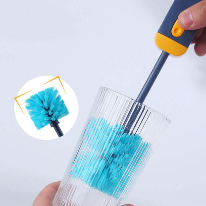 4 in 1 Cup Cleaner Brush – Silicone Bottle Cleaning Tool