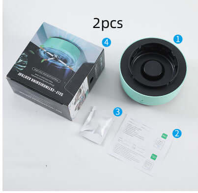 Smoke Removal Ashtray  Portable Air Purifier for Car
