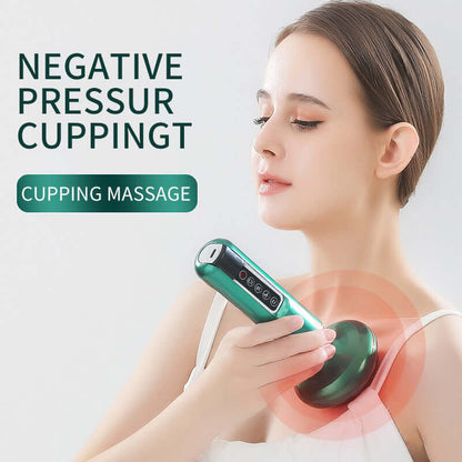 Electric Cupping Device with heating and massage functions