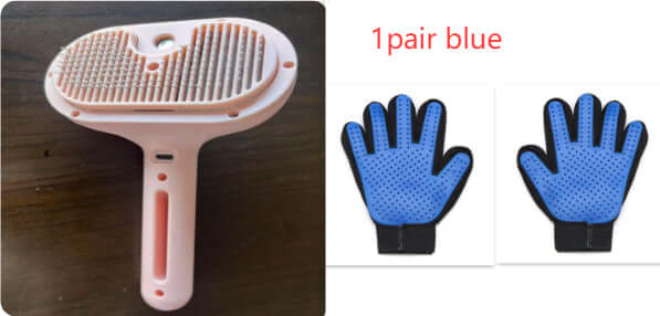 Dog & Cat Self-Cleaning Grooming Comb