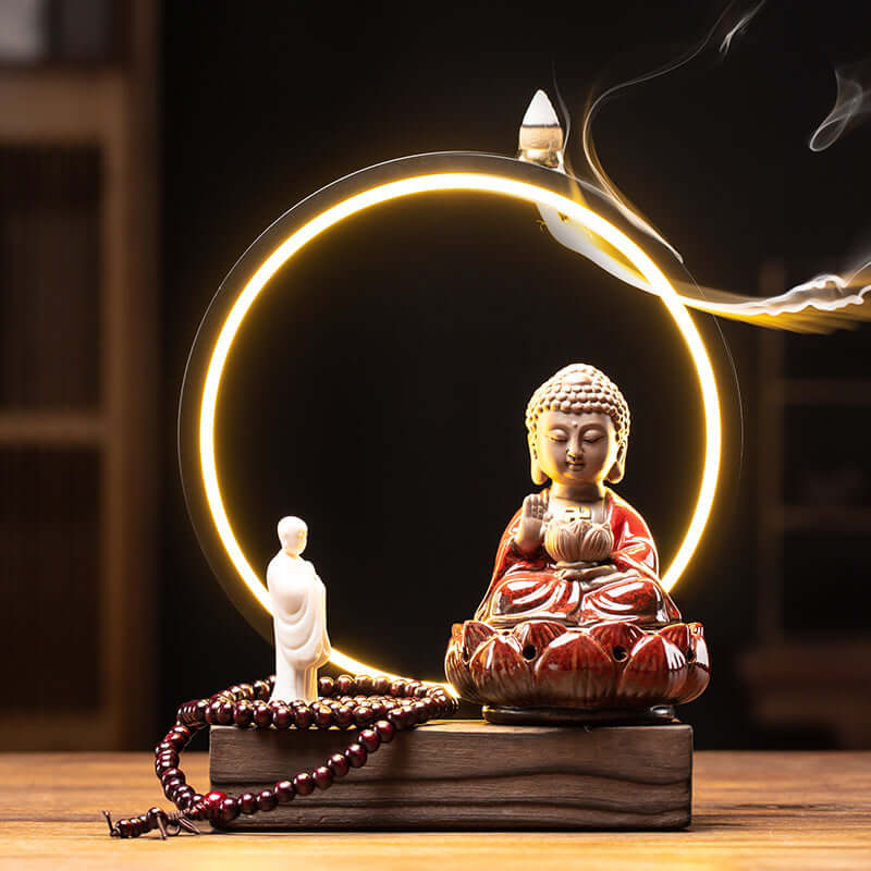 Backflow Incense Burner Home Living Room Aroma Decoration