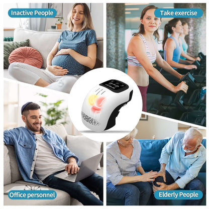 Wireless Rechargeable Knee Massager for Pain Relief
