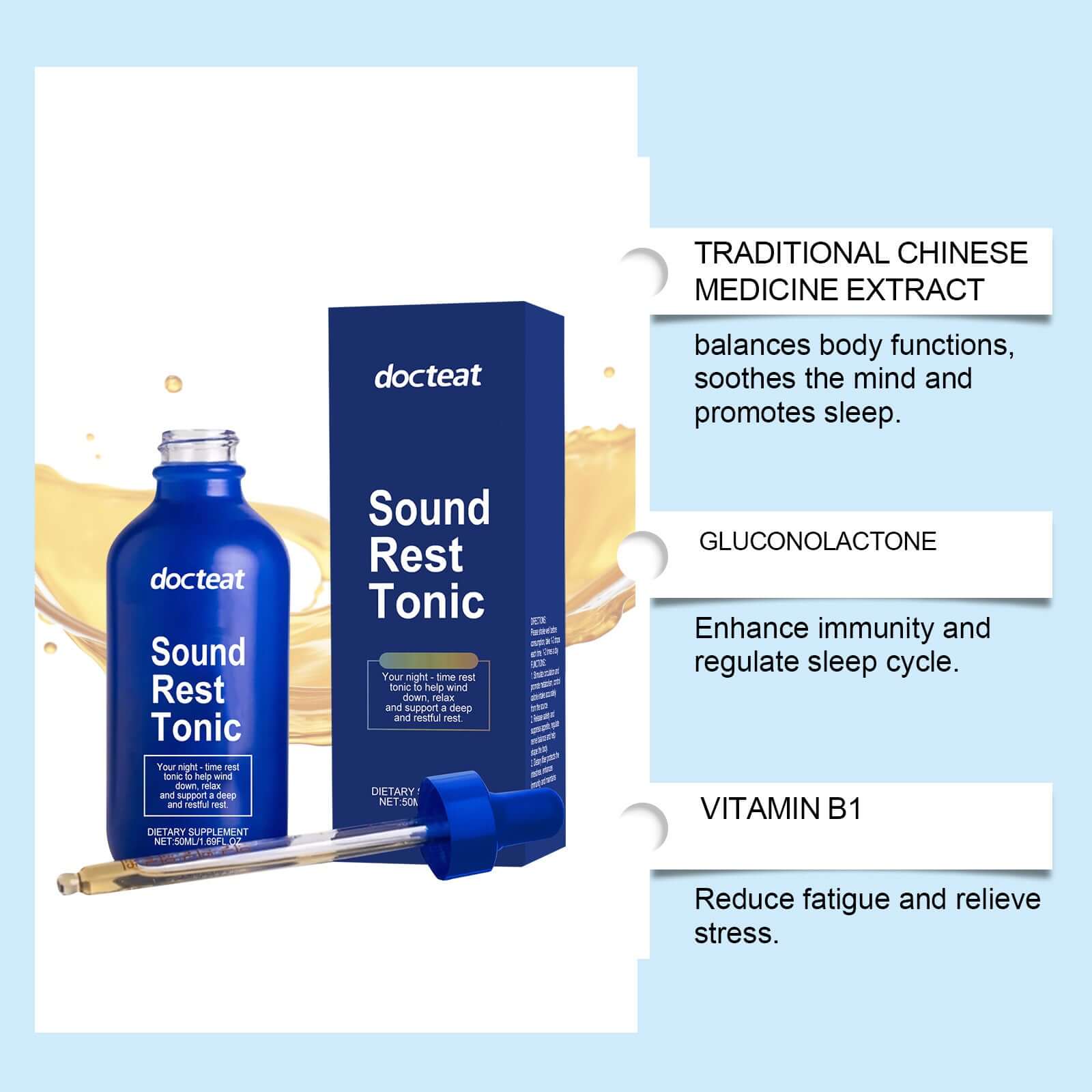 Sleep Health Support Drops – Natural Sleep Aid