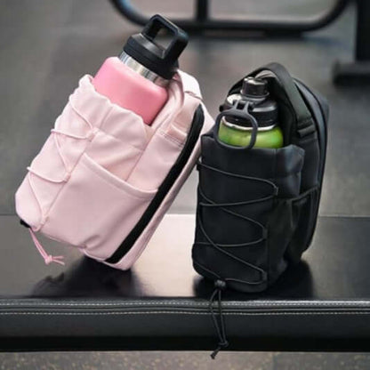 Hands Free Magnetic Gym Bag & Bottle Holder for Men & Women