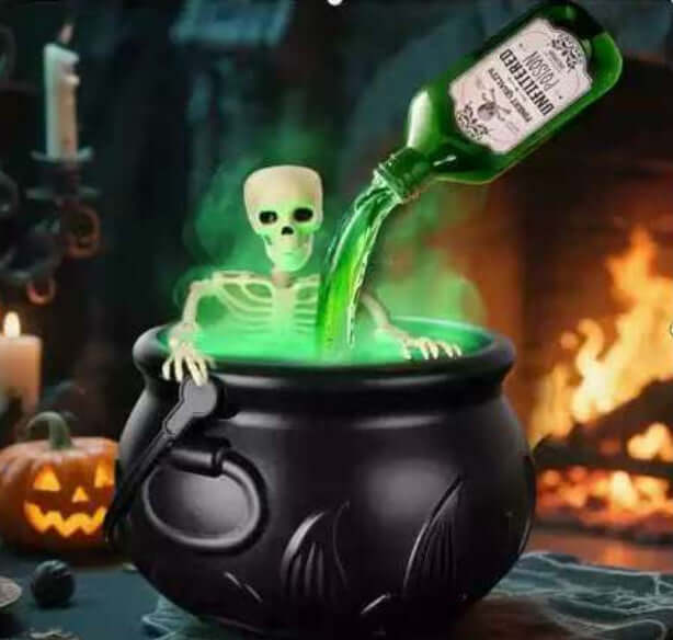 Halloween Black Wizard Bowl Magic Float Bottle 