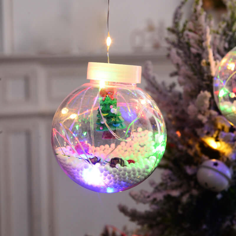 Christmas Led Wishing Ball String Lights Decorations