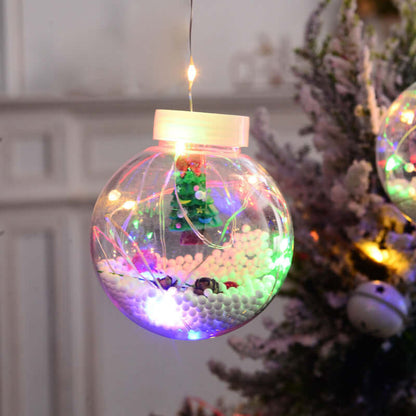 Christmas Led Wishing Ball String Lights Decorations
