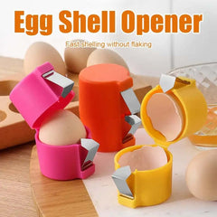Egg Shell Opener – Easy Egg Beating Tool for Kitchen Use