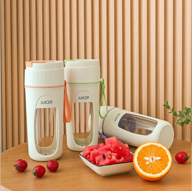 Portable Blender USB Rechargeable Juicer Cup for Outdoors