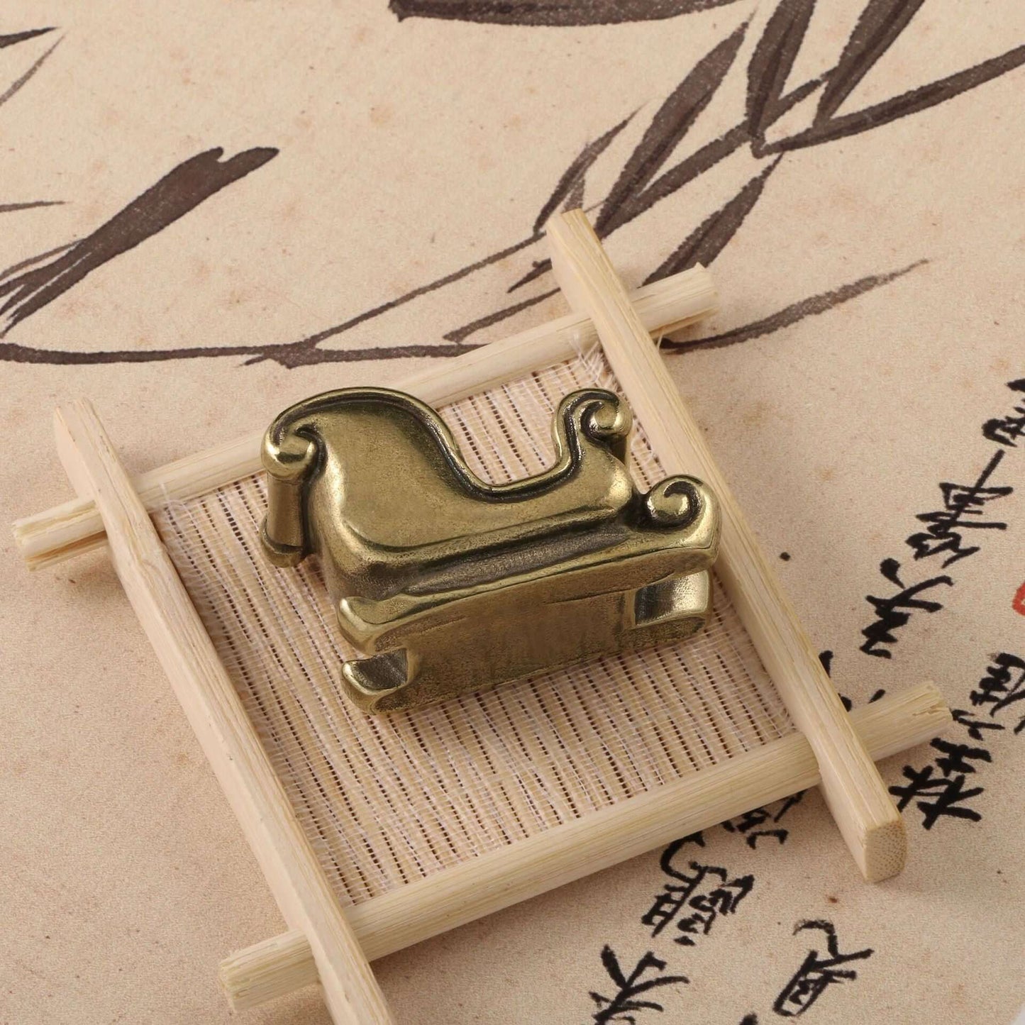 Christmas Sled Antique Brass Ornaments & Crafts